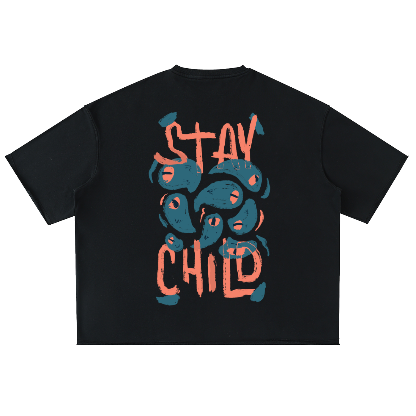 Stay Child — Oversized Tee